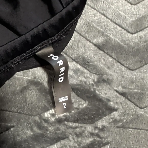 torrid Black Ruffle Swim Set - Picture 2 of 3